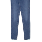 LEVI'S 721 High Rise Womens Jeans Blue Slim Skinny W26 L32