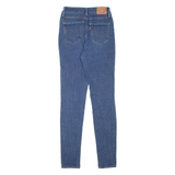 LEVI'S 721 High Rise Womens Jeans Blue Slim Skinny W26 L32