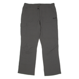 JACK WOLFSKIN Outdoor Womens Trousers Grey Regular Wide-Leg W34 L30