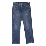 LEVI'S 505 Jeans Mens Blue Regular Straight Stone Wash W32 L30