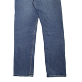 LEVI'S 505 Jeans Mens Blue Regular Straight Stone Wash W32 L30