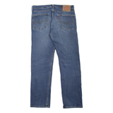 LEVI'S 505 Jeans Mens Blue Regular Straight Stone Wash W32 L30