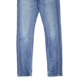 LEVI'S 510 Jeans Mens Blue Slim Skinny Stone Wash W32 L32