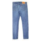 LEVI'S 510 Jeans Mens Blue Slim Skinny Stone Wash W32 L32