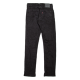 LEVI'S 511 Jeans Mens Black Slim Straight W30 L32