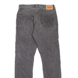LEVI'S 501 Jeans Womens Grey Regular Straight Stone Wash W28 L30