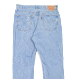 LEVI'S 501 Jeans Distressed Womens Blue Regular Straight W28 L26