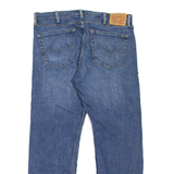 LEVI'S 505 Jeans Mens Blue Regular Straight Stone Wash W38 L30