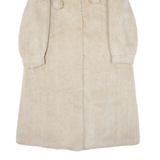 JOLLIPEL Womens Overcoat Coat Beige S