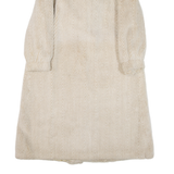 JOLLIPEL Womens Overcoat Coat Beige S