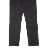 LEVI'S Mid Rise Womens Jeans Black Slim Straight W28 L28