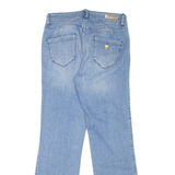 GUESS Jenny Womens Jeans Blue Regular Bootcut Stone Wash W27 L27