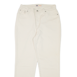 FADED GLORY Womens Jeans Beige Regular Mom W28 L28