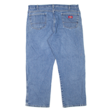 DICKIES Workwear Mens Jeans Blue Regular Straight Stone Wash W38 L28
