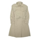TELEMAC Belted Womens Trench Coat Beige UK 16