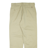 DICKIES Mens Trousers Beige Regular Straight W32 L31