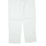 DICKIES Cargo Mens Trousers White Regular Tapered W36 L32