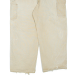 CARHARTT Mens Trousers Beige Regular Straight W40 L30