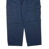 DICKIES Mens Trousers Blue Relaxed Straight W42 L29