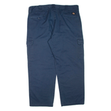 DICKIES Mens Trousers Blue Relaxed Straight W42 L29