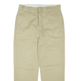 DICKIES Mens Trousers Beige Regular Straight W32 L30