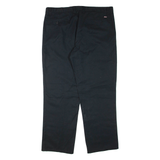 DICKIES Mens Trousers Black Regular Tapered W38 L30