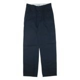 DICKIES Mens Trousers Black Regular Straight W30 L32