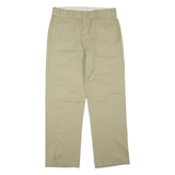 DICKIES Mens Trousers Beige Regular Straight W32 L30