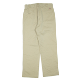 DICKIES Mens Trousers Beige Regular Straight W32 L30