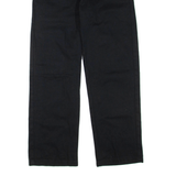 DICKIES Womens Trousers Black Regular Straight W26 L29