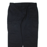 DICKIES Mens Trousers Black Regular Tapered W40 L32