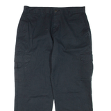 DICKIES Cargo Mens Trousers Black Regular Straight W34 L30