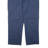 DICKIES Mens Trousers Blue Regular Tapered W38 L29