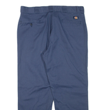 DICKIES Mens Trousers Blue Regular Tapered W38 L29