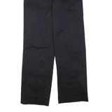 DICKIES Mens Trousers Black Regular Straight W28 L30