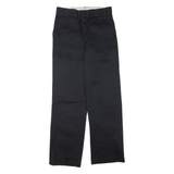 DICKIES Mens Trousers Black Regular Straight W28 L30