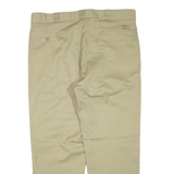 DICKIES Mens Trousers Beige Regular Tapered W40 L30