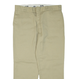 DICKIES Mens Trousers Beige Regular Tapered W38 L29