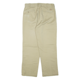 DICKIES Mens Trousers Beige Regular Straight W34 L30