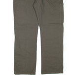 DICKIES Mens Trousers Brown Regular Straight W38 L32