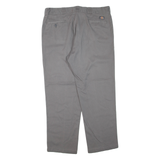 DICKIES Mens Trousers Grey Regular Tapered W40 L32