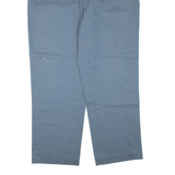 DICKIES Mens Trousers Blue Regular Tapered W40 L30
