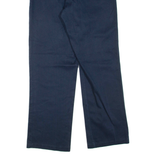 DICKIES Mens Trousers Blue Regular Straight W32 L32