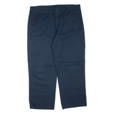 DICKIES Mens Trousers Blue Regular Straight W40 L30