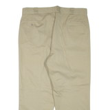DICKIES Mens Trousers Beige Regular Tapered W38 L28