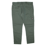 DICKIES Mens Trousers Green Regular Skinny W38 L30