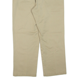 DICKIES Mens Trousers Beige Regular Tapered W36 L28
