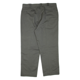 DICKIES Mens Trousers Grey Regular Tapered W38 L28