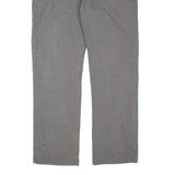 DICKIES Mens Trousers Grey Regular Straight W36 L32