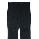 DICKIES Mens Trousers Black Regular Straight W36 L34
